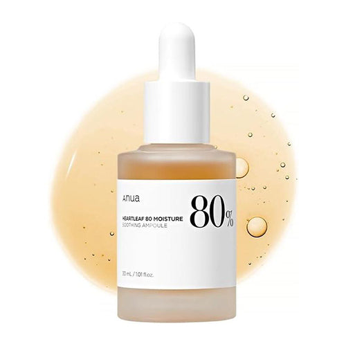 ANUA HEARTLEAF 80% MOISTURE SOOTHING AMPOULE