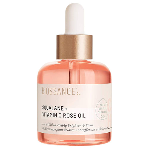 BIOSSANCE Squalane + Vitamin C Rose Oil
