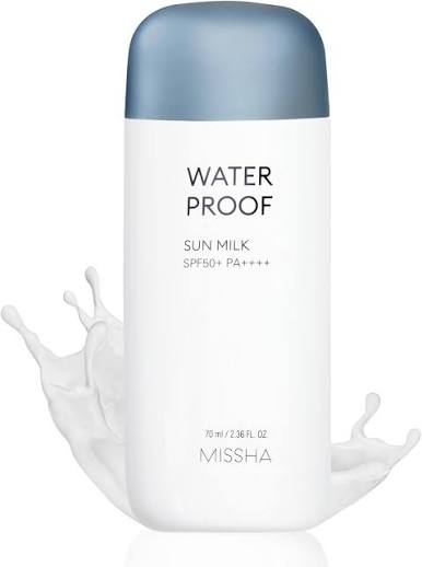 MISSHA Waterproof Sun Milk SPF50+ PA++++